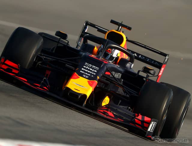 レッドブル・ホンダ（バルセロナ合同テストにて）《写真提供 Honda》