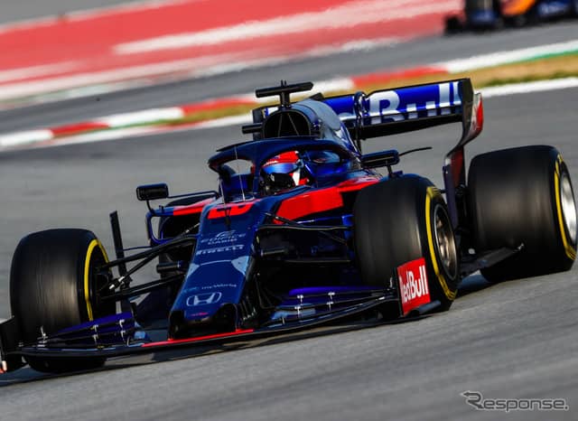 トロロッソ・ホンダ（バルセロナ合同テストにて）《写真提供 Honda》