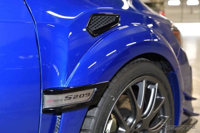 WRX STI S209《撮影 雪岡直樹》