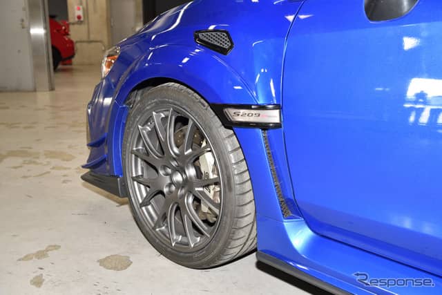 WRX STI S209《撮影 雪岡直樹》