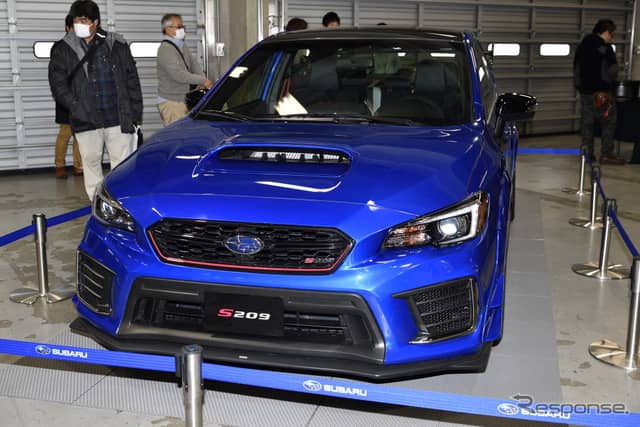 WRX STI S209《撮影 雪岡直樹》
