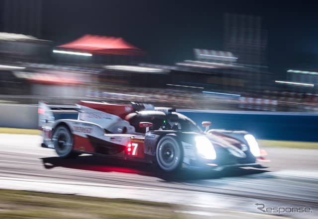 #7 トヨタTS050は2位。《写真提供 TOYOTA》