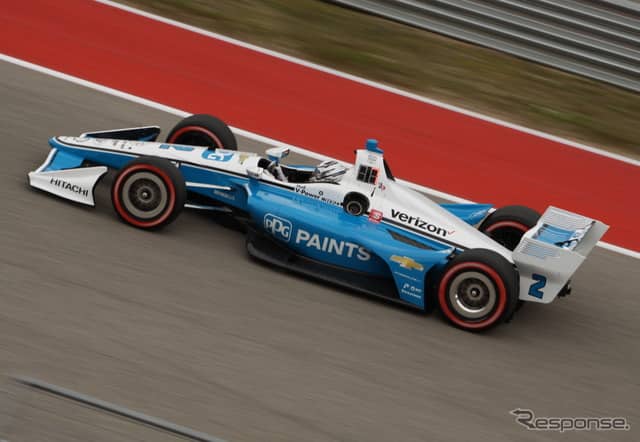 2位の#2 ニューガーデン。《写真提供 INDYCAR》