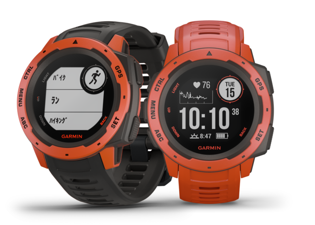 ガーミン、GPSアウトドアウォッチ「NSTINCT」をTiCTACウォッチバンド入りで発売