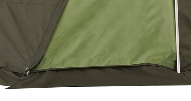 耐風性にすぐれた流線型フォルムの自立型2ルームテント発売