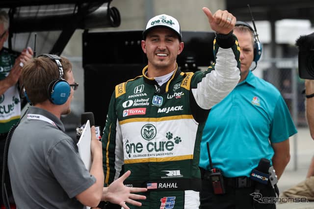 予選2位の#15 レイホール。《写真提供 INDYCAR》