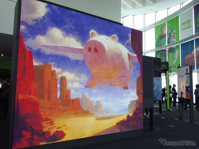 PIXARのひみつ展《撮影 高木啓》