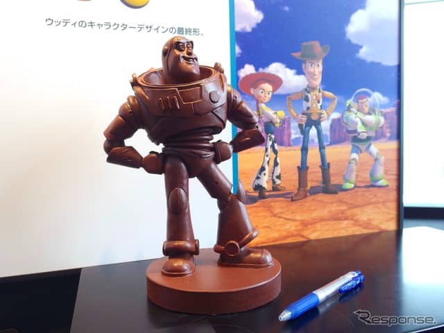 PIXARのひみつ展：モデリング《撮影 高木啓》