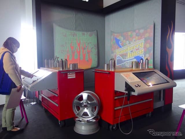 PIXARのひみつ展：サーフェイス《撮影 高木啓》