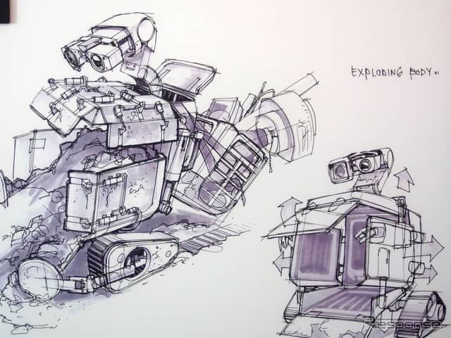 PIXARのひみつ展《撮影 高木啓》