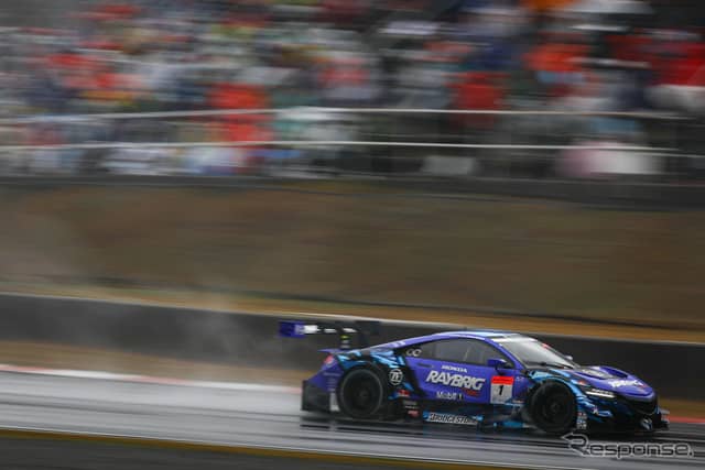 #1 NSXは無念の最終結果15位。《撮影 益田和久》