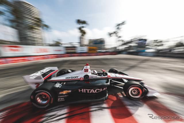 決勝2位の#2 ニューガーデン。《写真提供 INDYCAR》