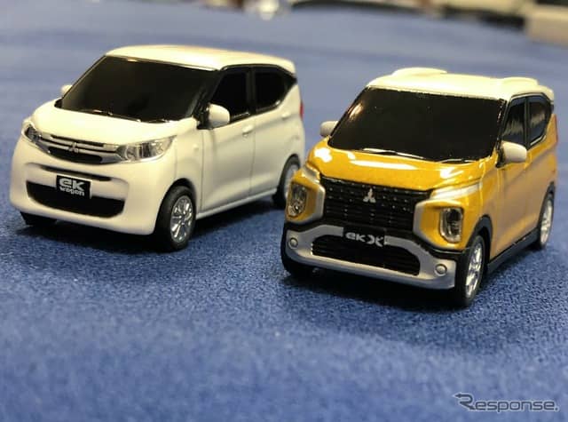 三菱 eKワゴン eKクロス ミニカー《撮影 レスポンス編集部》