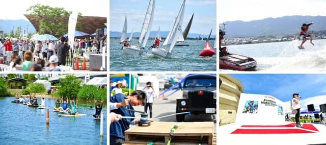 セーリング＆ウェイクサーフィン大会「YANMAR PREMIUM WATER FESTA」開催