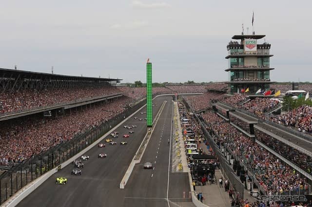 第103回インディ500、スタート。《撮影 重信直希》