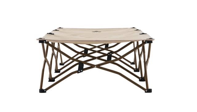 広げるだけで使用できるアウトドア向けベッド「Tradcanvas コンフォートベッド」発売