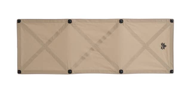 広げるだけで使用できるアウトドア向けベッド「Tradcanvas コンフォートベッド」発売