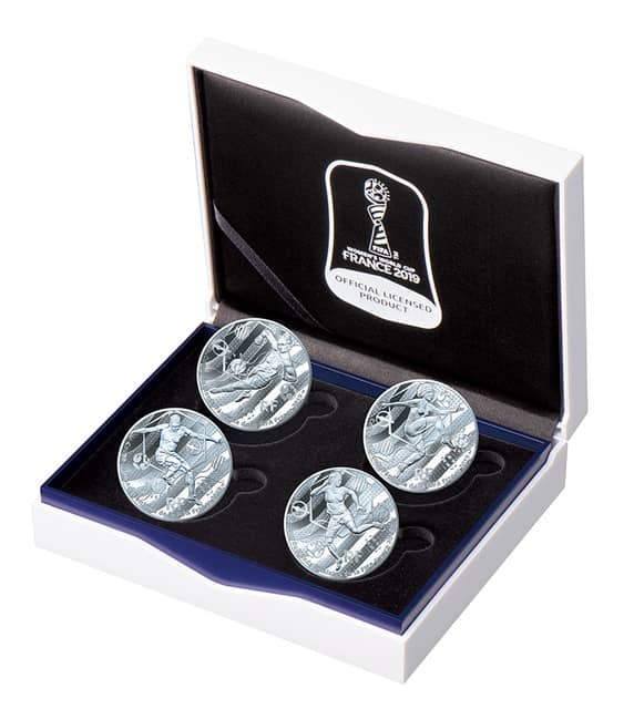 「FIFA女子ワールドカップフランス2019」公式記念コイン発売