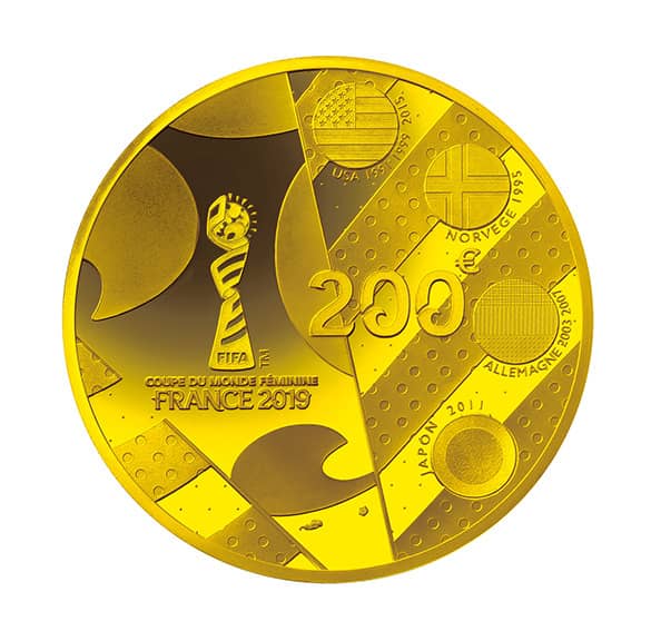 「FIFA女子ワールドカップフランス2019」公式記念コイン発売