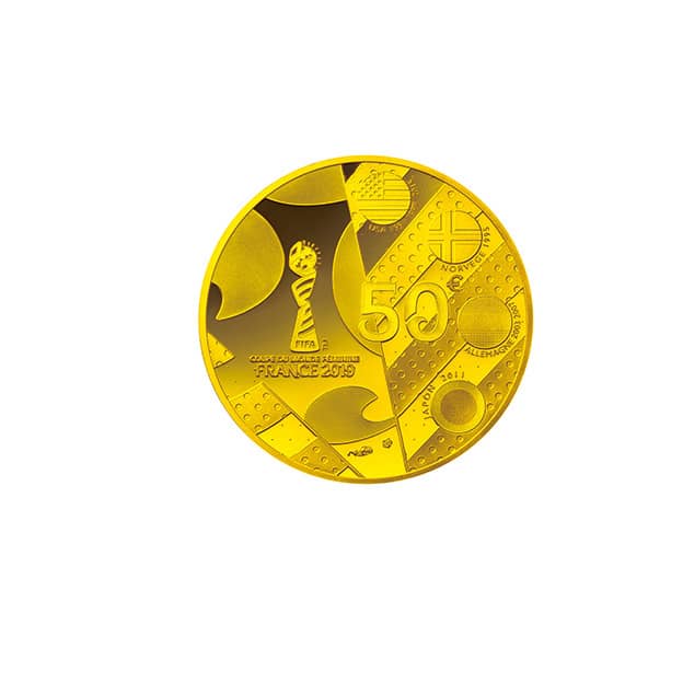 「FIFA女子ワールドカップフランス2019」公式記念コイン発売