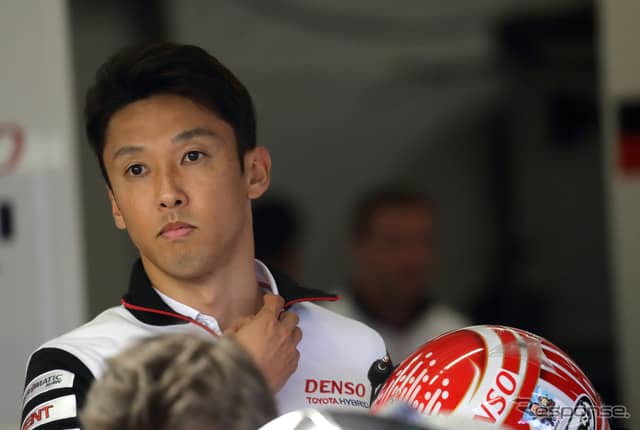 #8トヨタの中嶋一貴。《写真提供 TOYOTA》