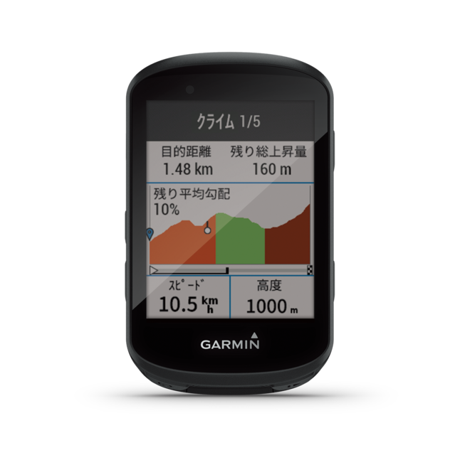 ガーミン、サイクルコンピュータEdgeシリーズの最新モデルを発売