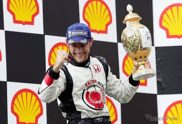 2006年ハンガリーGPでF1発優勝《photo by Getty Images》