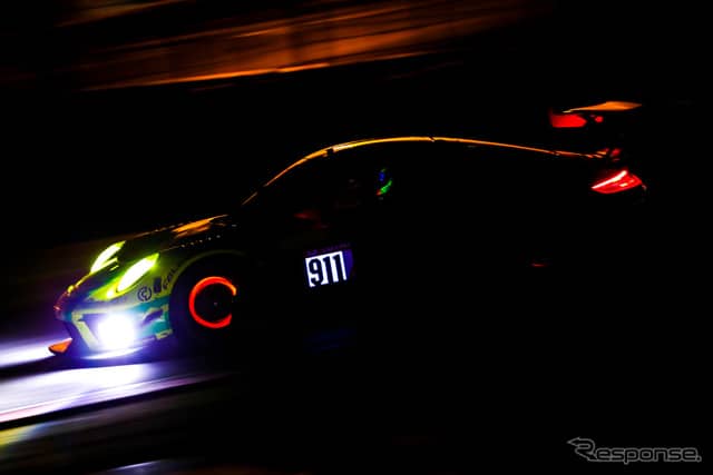 2位の911号車ポルシェ911GT3 R《photo by Porsche》