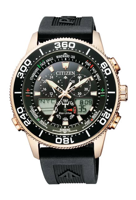 シチズン、ヨットレースに必要な機能を搭載した「プロマスター」発売