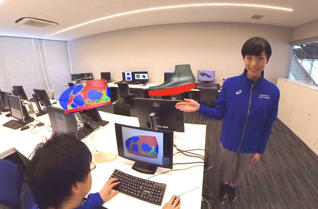 アシックススポーツ工学研究所の内部を体験できる「ASICS VR」が展示開始