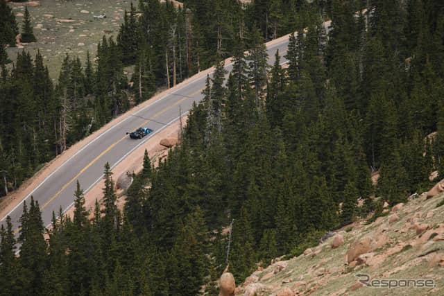 シュート(パイクスピーク2019)《photo by Pikes Peak International Hill Climb》