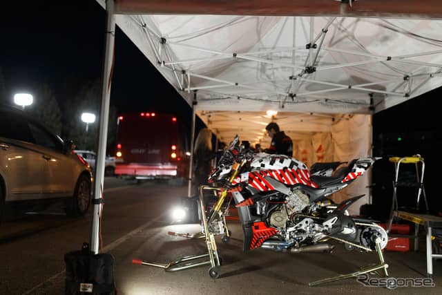 ダンのマシン。おそらく出走前(パイクスピーク2019)。《photo by Pikes Peak International Hill Climb》