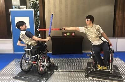 誰でも簡単・安全に楽しめる「スマートフェンシング」開発…大日本印刷