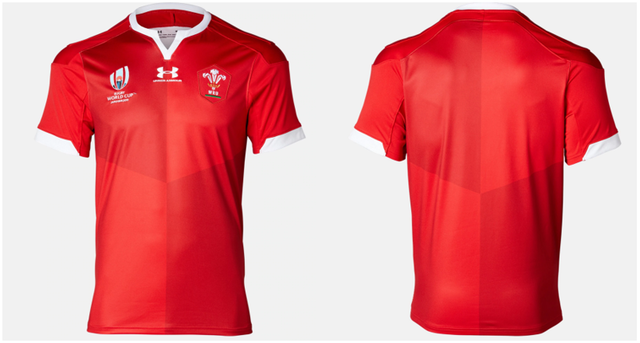 アンダーアーマー、ラグビーウェールズ代表レプリカジャージ発売