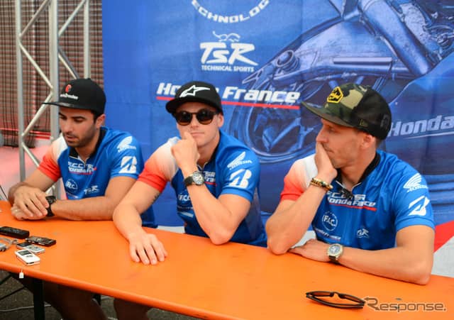 F.C.C. TSR Honda France《撮影 伊藤英里》