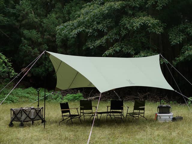 扱いやすさにこだわったヘキサタープ「いつかのタープ」発売