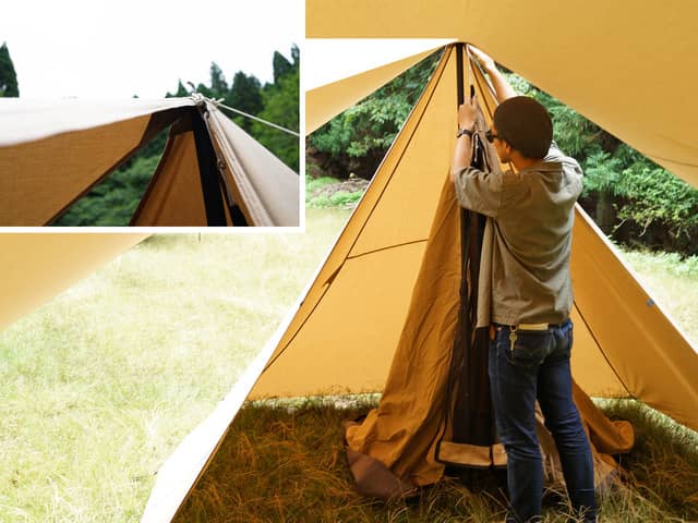 シェアハウススタイルの寝室用テント「チマキテント」発売