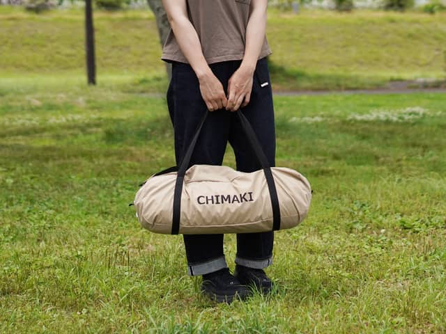 シェアハウススタイルの寝室用テント「チマキテント」発売