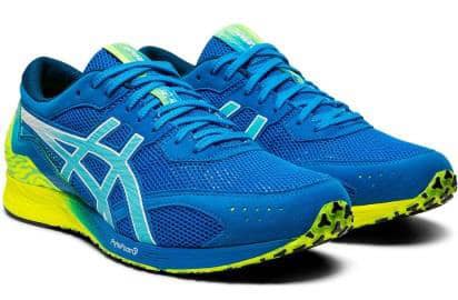 アシックス、スピードを出しやすい仕様のランニングシューズ「TARTHEREDGE」発売