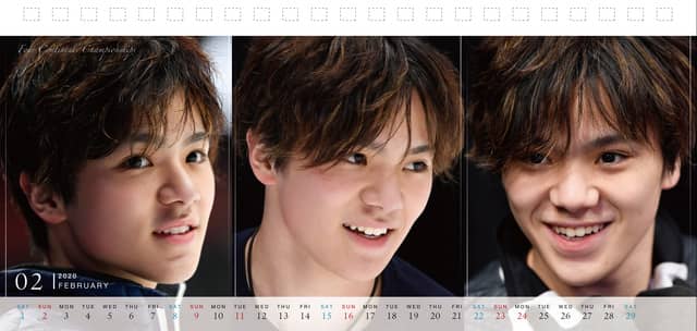 「宇野昌磨 2020卓上カレンダー」が8/30より先行発売