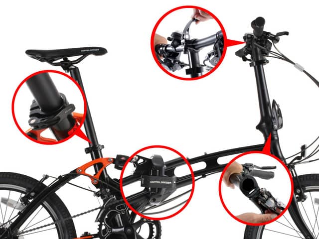 走る楽しみを得られる20インチ折りたたみ自転車「215-X-DP」発売