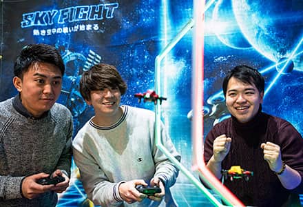 誰でも参加できるオンライン対戦型ドローンレース場「SKYFIGHT」期間限定オープン