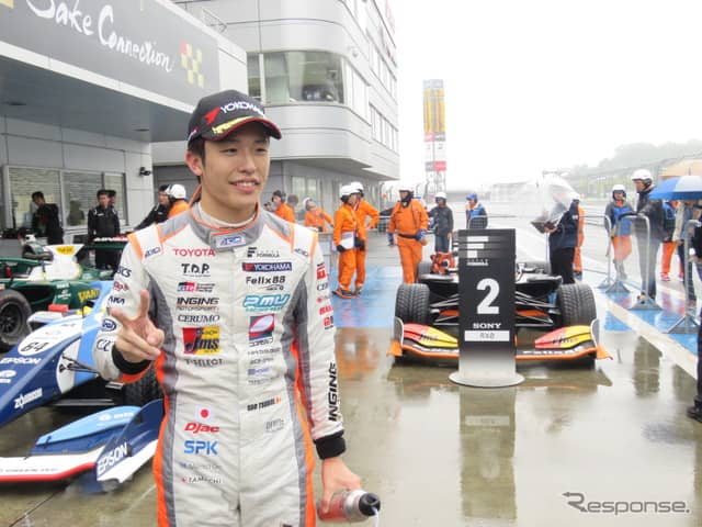 決勝2位の#39 坪井。《撮影 遠藤俊幸》