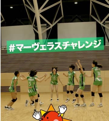 Vリーグ・JTマーヴェラスがスゴ技を披露！タテ型動画7本公開