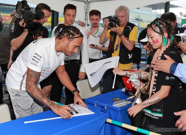 2019年F1日本GP、木曜実施イベントの模様。《写真提供 MOBILITYLAND》