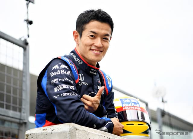 金曜フリー走行1回目にトロロッソから出走する山本尚貴。《写真提供 Toro Rosso》