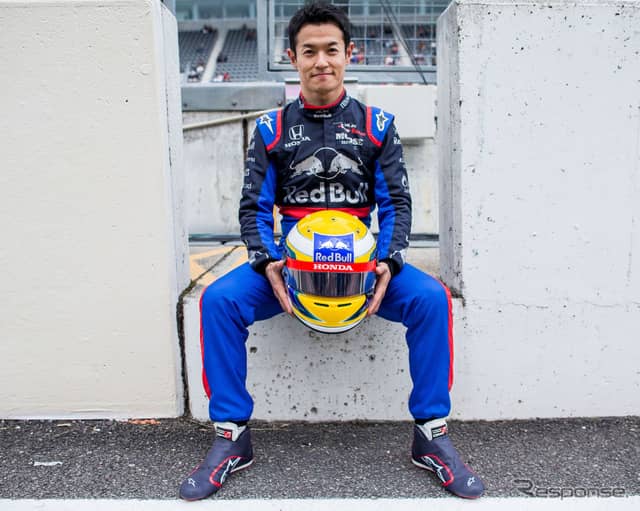 金曜フリー走行1回目にトロロッソから出走する山本尚貴。《写真提供 Toro Rosso》