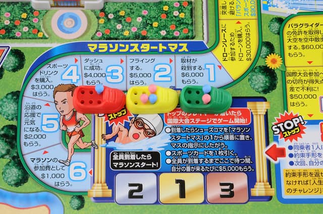 史上初めてスポーツをテーマにした「人生ゲーム スポーツ」が登場(c)1968,2019 Hasbro.All Rights Reserved.(c)TOMY