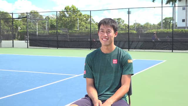 錦織圭がスーパーショットを披露！「inバープロテイン ベイクドチョコ」CM公開