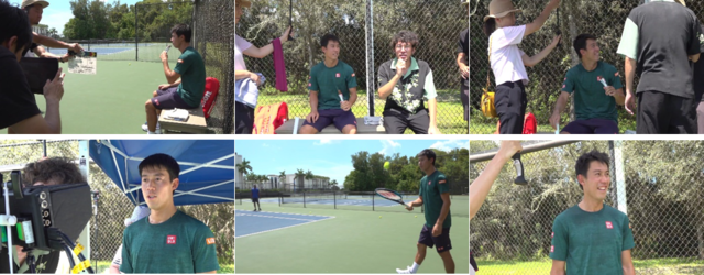 錦織圭がスーパーショットを披露！「inバープロテイン ベイクドチョコ」CM公開